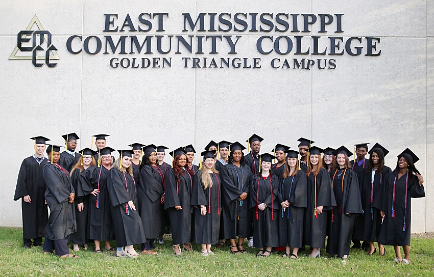 Thirty-one Adult Education students in East Mississippi Community College’s Launch Pad program received their high school equivalency diplomas the night of Thursday, May 30, in a graduation ceremony in the Lyceum Auditorium on the college’s Golden Triangle campus. Thirty-one Adult Education students in East Mississippi Community College’s Launch Pad program received their high school equivalency diplomas the night of Thursday, May 30, in a graduation ceremony in the Lyceum Auditorium on the college’s Golden Triangle campus.