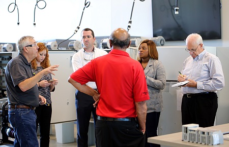 A group from Jackson, Tenn., tour East Mississippi Community College's Communiversity. A group from Jackson, Tenn., tour East Mississippi Community College's Communiversity.