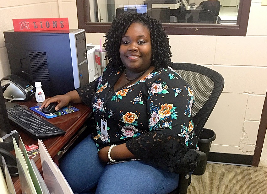 Arianna Love is a graduate of East Mississippi Community College’s Steps to Success program, which she now work for. The program, which provides Kemper County youths work experience through internships, was recently awarded a fourth grant by the Southern Mississippi Planning and Development District. Arianna Love is a graduate of East Mississippi Community College’s Steps to Success program, which she now work for. The program, which provides Kemper County youths work experience through internships, was recently awarded a fourth grant by the Southern Mississippi Planning and Development District.